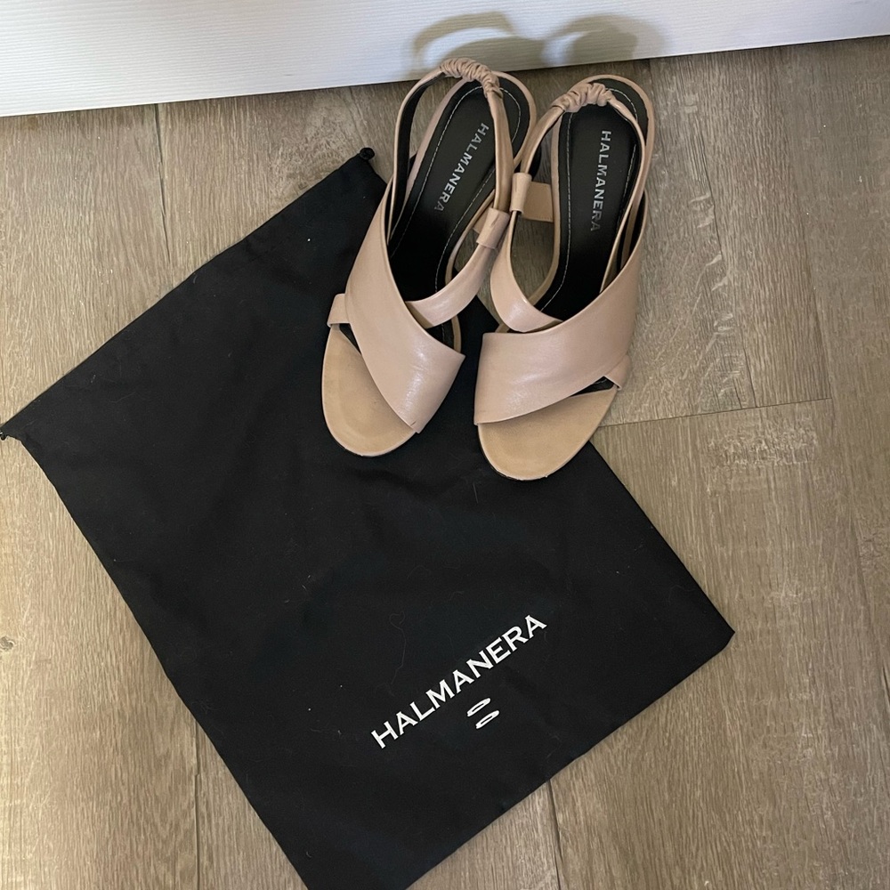 Halmanera Bea Nude heel shoe size 37 EU / 7 US